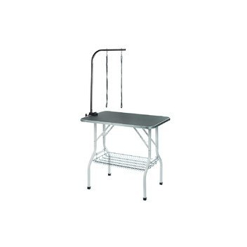 Stół groomerski składany rozm L dwie smycze BP-210